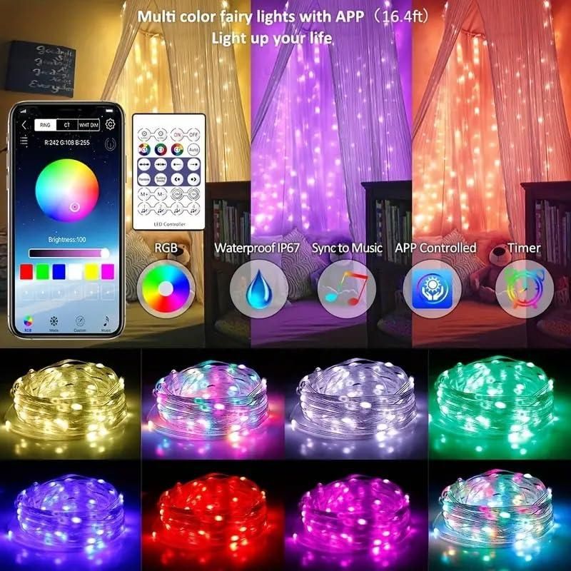 10m Smart RGB Fairy Light